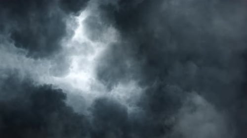 Fondo de tormenta o nubes oscuras en 4K
