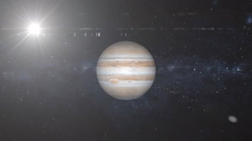 Jupiter Planet animated. 2432