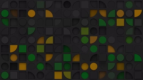 Abstract Geometric Animated Pattern Background