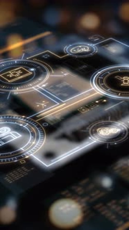 Animation About Artificial Intelligence in the Digital Space