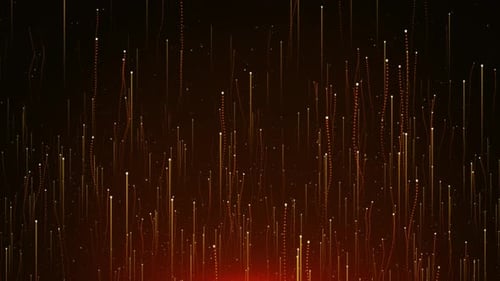 Deep Cyber Stage Waves Cyberspace Rising Particles Big Data Système de données de portail de données sans fil