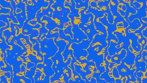 Seamless Abstract Fluid Morphing Organic Background Loop