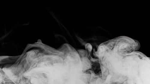 Abstraktes atmosphärisches mysteriöses Rauchnebelelement 28