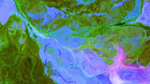 Mesmerizing Abstract Fluid Art in Motion