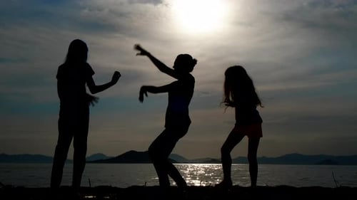 Dancing on the Beach