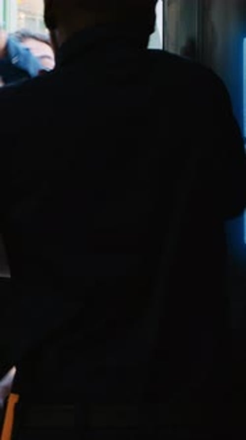 Crowd Pushing and Shoving Their Way Through