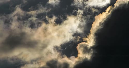 Time Lapse Footage Of Scary Sky
