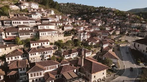 Mangalerm Neighborhood In Berat (Circular)