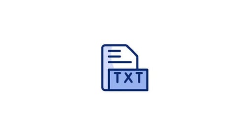 Txtfile Animated Icon