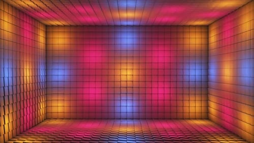 Transmita cubos iluminados piscantes pulsantes de alta tecnologia Room Stage 11