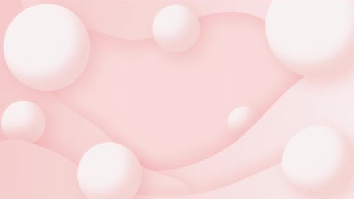 Abstract backround | Spheres | 4K