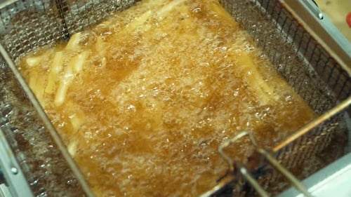 I cook delicious French fries