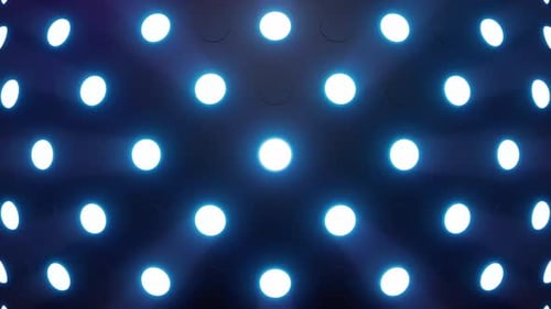 Luces giratorias con forma de círculo de neón y esfera
