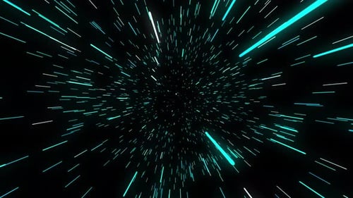 Seamless Loop Wormhole Straight Through Time and Space Warp Straight Ahead Through This Science