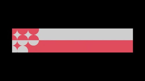 Geometric Circle Pattern Lower Third Title Reveal