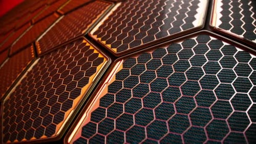 Solar Panels Powering Mars Colony