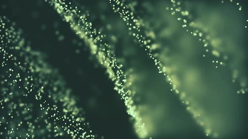 Dynamic Abstract Particle Flow Technology Background Loop