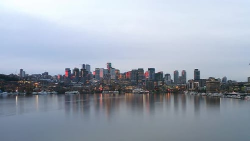 Seattle Skyline 4 K