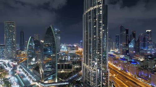 Vibrant Cityscape View Capturing the Colorful Essence of the Streets