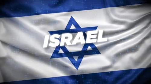 Dynamic Israel Flag Title Reveal