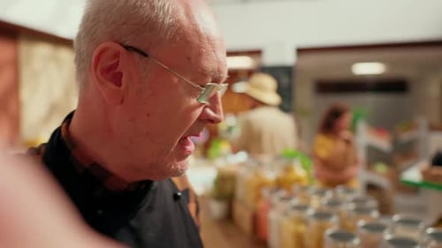 Bio Shop Owner Promotes Organic Food