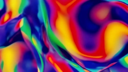 Lebendiger abstrakter Regenbogen-Flüssigwellen-Hintergrund