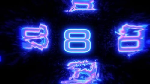 Neon Countdown