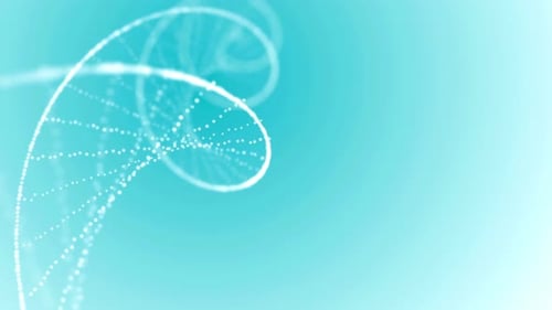 Animated DNA Double Helix Structure for Medical and Science Presentations