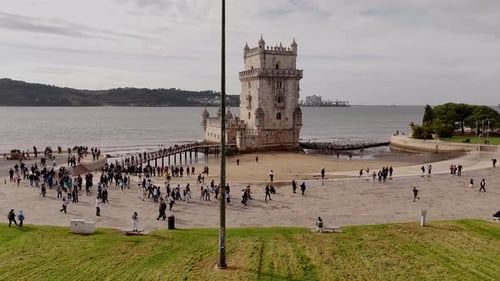 Belem Lisbon Belem Tower Architectural Heritage Site Belem Lisbon