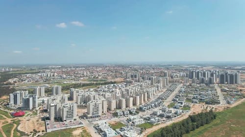 new neighborhood buildings at netivot city