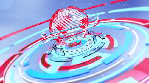 Broadcast News Background Loop V2