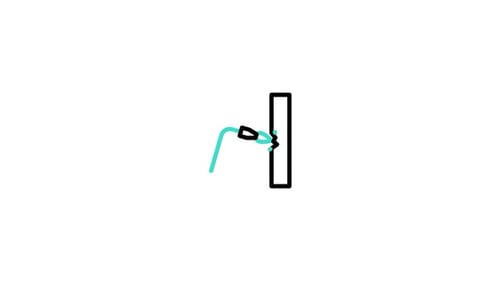 Animiertes Schweißsymbol