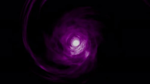 Time Vortex Animation, Flying Through Vortex Tunnel In Space, 3d Animation Of Digital High Tech Tunn