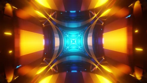 Flashing Neon Disco Light VJ Loop with a Vibrant and Dynamic Backdrop