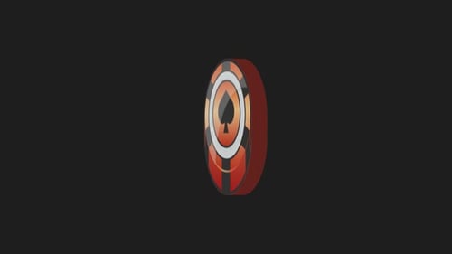 game card poker icon motion