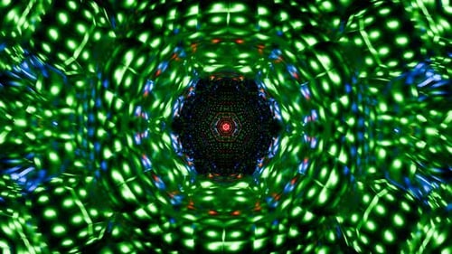 Des néons vibrants pulsés dans une animation fluide pour les visuels de VJ et de fête