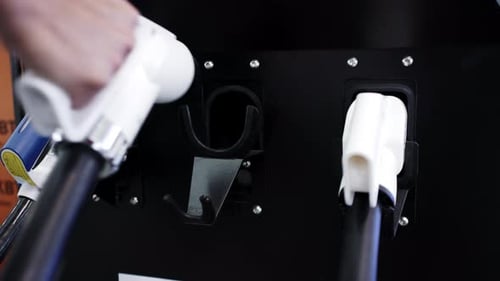 Electric Vehicle Charging Station with Multiple Connectors for Better Usability and Convenience