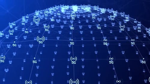 5G Internet of Things IOT Motion Graphic