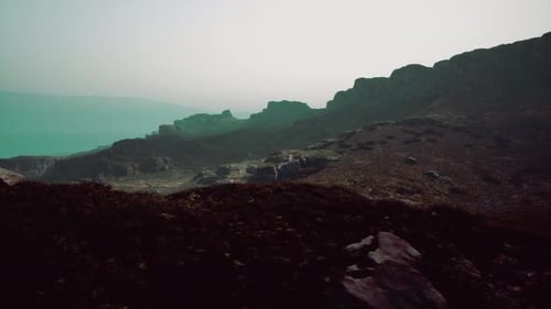 Rocky Mountain View From Hilltop