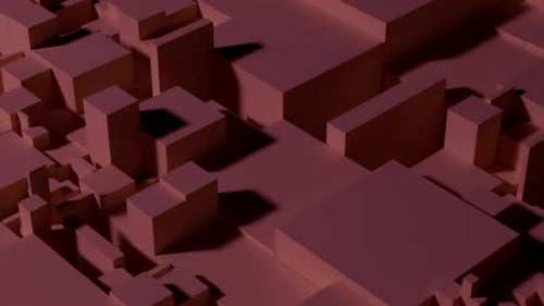 Random Cubes Animation Loop