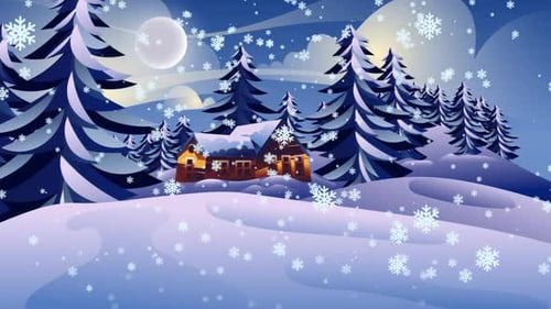 Winter Is Coming Village Landscape