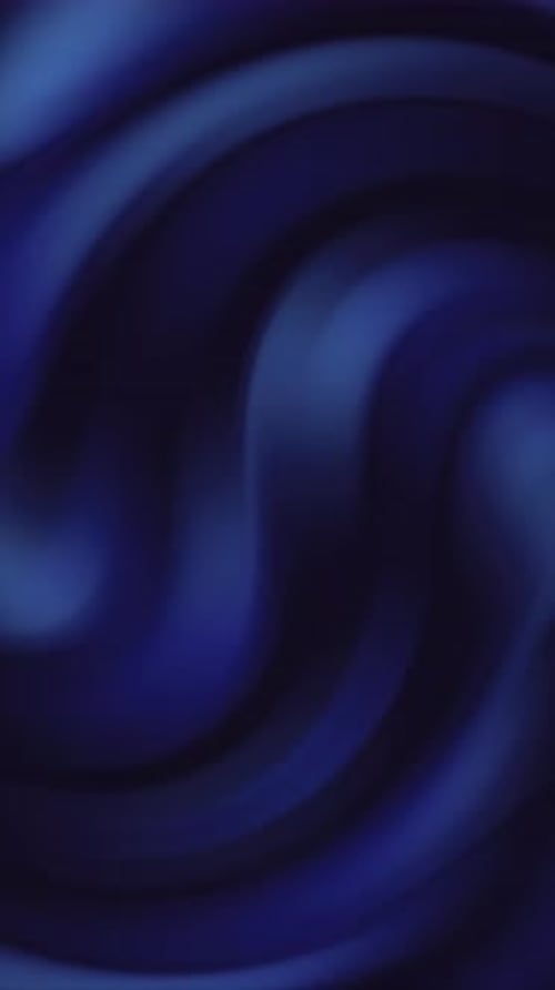 Abstract Blue Fluid Swirling Motion Graphic Background