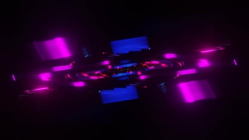 Abstract Rotating Colorful Psychedelic Hypnotic VJ Seamless Loop