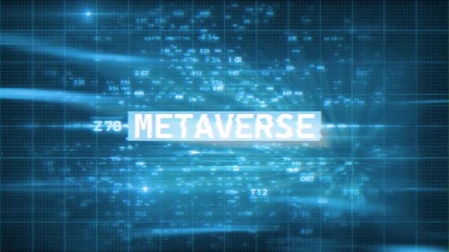Metaverse Hi-Tech-Hintergründe V 07