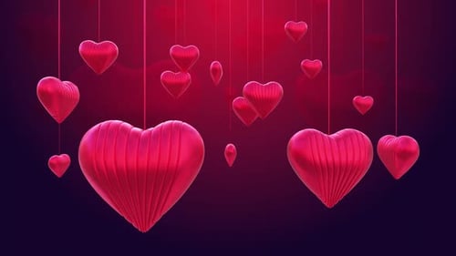 Valentains Day Background Loop