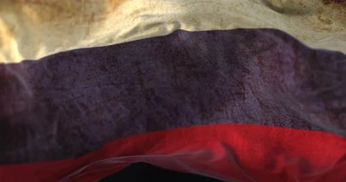 Distressed Grunge Flag Seamless Animation Background