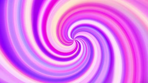 Vibrant Abstract Spiral Loop Background Animation