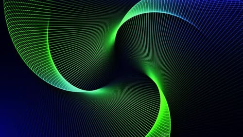 Abstract Line Spiral