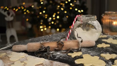 Baking Set for Making Gingerbread Figures