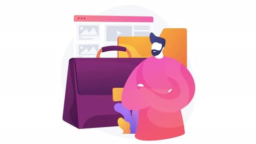 Portfolio Management. Previous Projects Samples, Works Catalog, Skills Presentation. Successful Grap